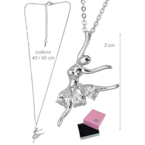 Alista  B32310 Ballerina Ketting met Zirkonia Tutu, Sport en Fitness, Ballet, Verzenden