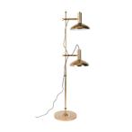 *WOONWINKEL* Dutchbone Karish Staande Lamp Messing, Huis en Inrichting, Lampen | Vloerlampen, Verzenden, Nieuw