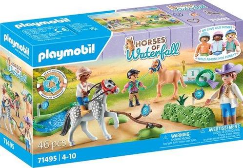 PLAYMOBIL Horses of Waterfall Ponytoernooi - 71495, Kinderen en Baby's, Speelgoed | Playmobil, Nieuw, Verzenden