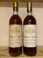 Château Cartas; 1968 & 1972 - Loupiac - 2 Flessen (0.75, Verzamelen, Nieuw