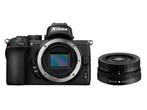 Nikon Z 50 + 16-50mm - Systeemcamera - Zwart, Verzenden, Zo goed als nieuw