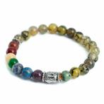 Edelsteen Armband 7 Chakra en Agaat Dragon Veins met, Verzenden, Nieuw