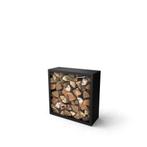 Geroba houtopslag Beltza S2 1000x385x1000mm - zwart, Verzenden, Nieuw