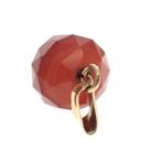 Gouden hanger met carneool (Hanger of bedel), Ophalen of Verzenden, Gebruikt, Goud, Overige merken