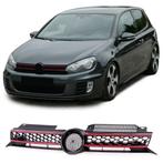 Honingraat Grille VW Golf 6 GTI 2008-2013 - Glanzend Zwar..., Auto-onderdelen, Carrosserie en Plaatwerk, Ophalen of Verzenden