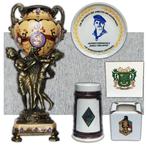 Koffieservies (5) - Assiette (sous-officier) + Amphore +, Antiek en Kunst