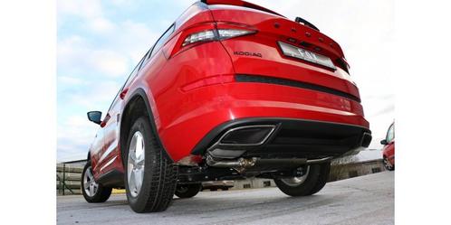 FOX Skoda Kodiaq 4x4 met RS look einddemper uitlaat rechts/l, Auto-onderdelen, Uitlaatsystemen, Nieuw, Verzenden