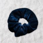 Scrunchie Velvet - Volwassenen Haaraccessoire - Navy Blauw, Nieuw, Ophalen of Verzenden