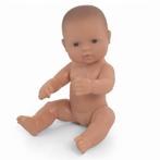 Pop Europees meisje (baby, 32 cm) - Miniland, Kinderen en Baby's, Speelgoed | Poppen, Nieuw