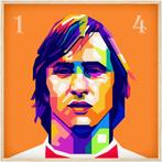 Poster Johan Cruijff | ajax posters | 50 x 50 cm, Nieuw