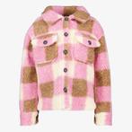 TwoDay geruite meisjes teddy shacket maat 98/104, Kleding | Dames, Truien en Vesten, Verzenden, Nieuw