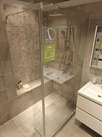 Inloopdouche 120cm met scharnierbaar zijdeel - 0026, Doe-het-zelf en Verbouw, Sanitair, Ophalen, Nieuw, Glas, Douche