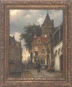 Willem Koekkoek (1839-1895), Een straatje te Amersfoort, Antiek en Kunst, Kunst | Schilderijen | Klassiek