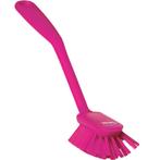 Vikan Afwasborstel Uitstaande Vezels Medium Roze, Verzenden, Nieuw