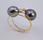 Ring - 18 karaat Geel goud - 8mm Tahitiaanse Parel, Nieuw