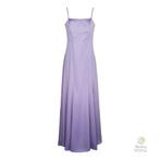 Rinascimento • lange satijnen jurk in lila • M, Kleding | Dames, Maat 38/40 (M), Verzenden, Paars, Rinascimento