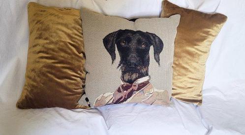 Maisons du monde - Kussen (3), Antiek en Kunst, Antiek | Kleden en Textiel