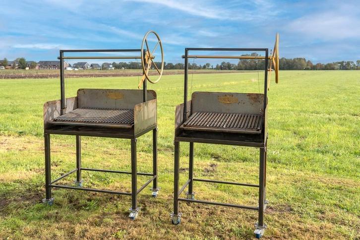 Argentijnse Barbeque Grill leverbaar in verschillende maten, Tuin en Terras, Houtskoolbarbecues, Nieuw, Ophalen