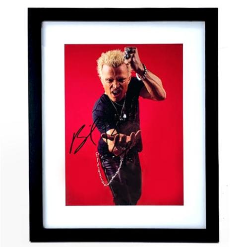 Billy Idols gesigneerde glorie - Een tijdloze reis door ..., Verzamelen, Muziek, Artiesten en Beroemdheden, Foto of Kaart, Nieuw