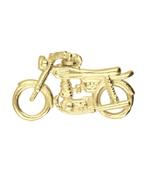 Gouden Engelse motor 3D kettinghanger, Verzenden, Nieuw