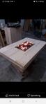 Vuurtafel steigerhout (gas)