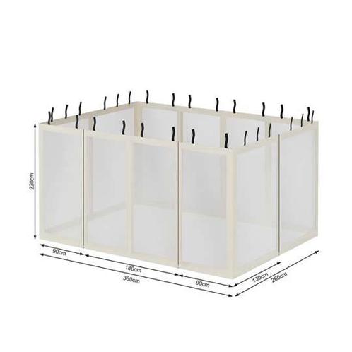Insectennet Haines Beige, Tuin en Terras, Partytenten, Ophalen of Verzenden