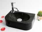 FonteinPack Flow hardsteen links 35x24x10cm (Keuze uit 18, Ophalen of Verzenden, Nieuw, Chroom, Overige typen