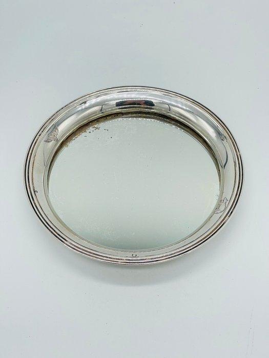Van Kempen - Flessenonderzetter - .833 zilver - Onderzetter, Antiek en Kunst, Antiek | Goud en Zilver