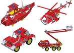Merkur - Brandweer set - metalen constructieset - 740 ond..., Verzenden, Nieuw