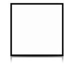 LED paneel Premium | Side-Lit | 60x60 cm | 36 watt | Zwart |, Verzenden, Nieuw in verpakking, Overige typen