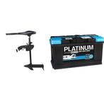 Fluistermotor 48LBS + 100ah AGM accu, Auto-onderdelen, Accu's en Toebehoren, Verzenden, Nieuw