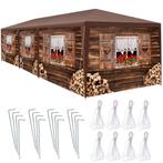 Paviljoen Almchalet met verwijderbare zijdelen - 9 m, Verzenden, Nieuw