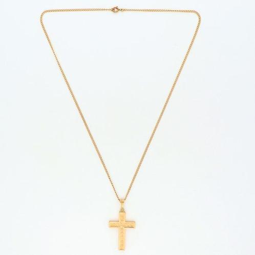 Ketting met hanger - 18 karaat Geel goud, Sieraden, Tassen en Uiterlijk, Antieke sieraden