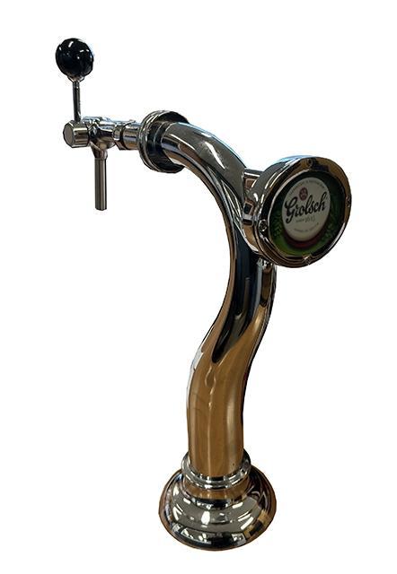 Occasion - Tapzuil zwanehals Grolsch, Zakelijke goederen, Horeca | Overige, Ophalen of Verzenden