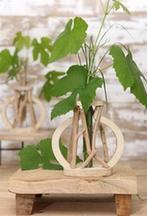 Decoratief Drijfhout met Reageerbuis L14 W7 H18,5 cm, Hobby en Vrije tijd, Ophalen of Verzenden, Nieuw
