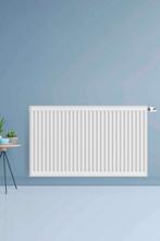 Radiator BWS Nolan 220x50 cm 3287W Type 22 Wit (Midden, Doe-het-zelf en Verbouw, Ophalen of Verzenden, Nieuw, Overige typen