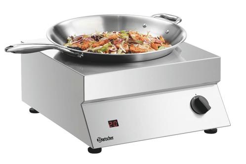 Bartscher Inductiewok 30/293 | 3kW | Wokplaat Glaskeramiek |, Zakelijke goederen, Horeca | Keukenapparatuur, Nieuw in verpakking
