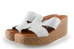 Oh My Sandals Sleehakken in maat 40 Wit, Verzenden, Wit, Zo goed als nieuw, Schoenen met hoge hakken