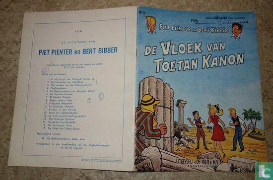 Piet Pienter en Bert Bibber - De vloek van Toetan Kanon -..., Boeken, Stripboeken, Gelezen, Eén stripboek, Verzenden