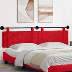 vidaXL Hangend Hoofdeinde Wandgemonteerd Rood 210 x 55 x 5, Verzenden, Nieuw, Rood, Overige materialen