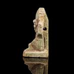 Oud-Egyptisch Faience Shu Amulet (Zonder Minimumprijs), Antiek en Kunst