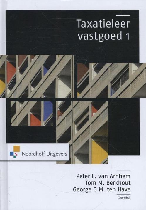 9789001823795 Taxatieleer vastgoed 1 Peter van Arnhem, Boeken, Schoolboeken, Nieuw, Verzenden