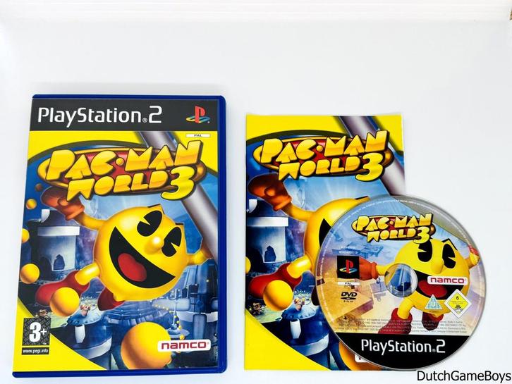 Playstation 2 / PS2 - Pac-Man World 3, Spelcomputers en Games, Games | Sony PlayStation 2, Gebruikt, Verzenden