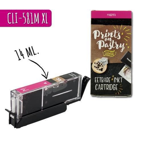 Eetbare Inkt Cartridge Rood XL (CLI-581M), Hobby en Vrije tijd, Taarten en Cupcakes maken, Nieuw, Verzenden