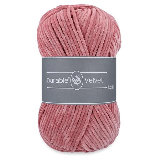 Durable Velvet - 225 vintage pink - Chenille Garen, Hobby en Vrije tijd, Breien en Haken, Ophalen of Verzenden