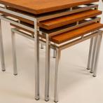 Salontafel Set | Vintage | Retro | Teak |  4051, Ophalen of Verzenden, Zo goed als nieuw, Teakhout, Mid-Century
