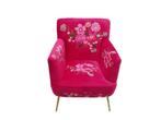 Stoel Joy fuchsia 66,5x68x97cm, Verzenden, Nieuw