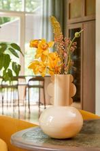 2dekans | Mica Decorations Boyd Vaas - H36 x Ø25 cm - Metaal, Ophalen of Verzenden, Zo goed als nieuw