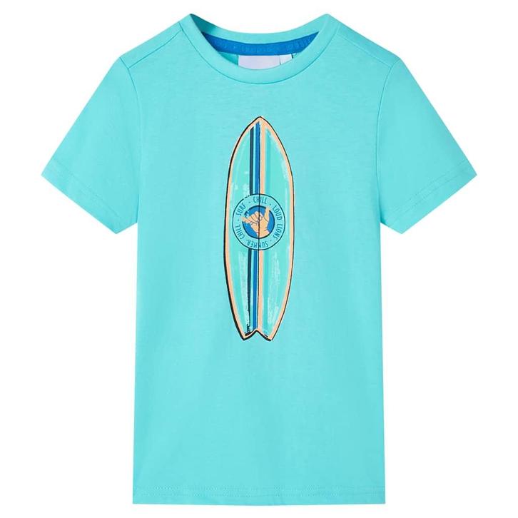 vidaXL Kindershirt met korte mouwen 116 zeeblauw, Kinderen en Baby's, Kinderkleding | Overige, Nieuw, Verzenden