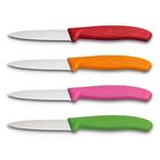 Victorinox schilmes 8 cm RVS kartel set van 4, Nieuw